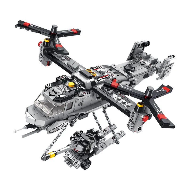 Fishing Eagle Transport Plane 8in1 Combo 潘洛斯 PANLOSBRICK 633022G