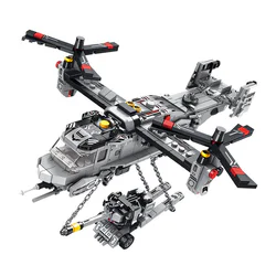 Fishing Eagle Transport Plane 8in1 Combo