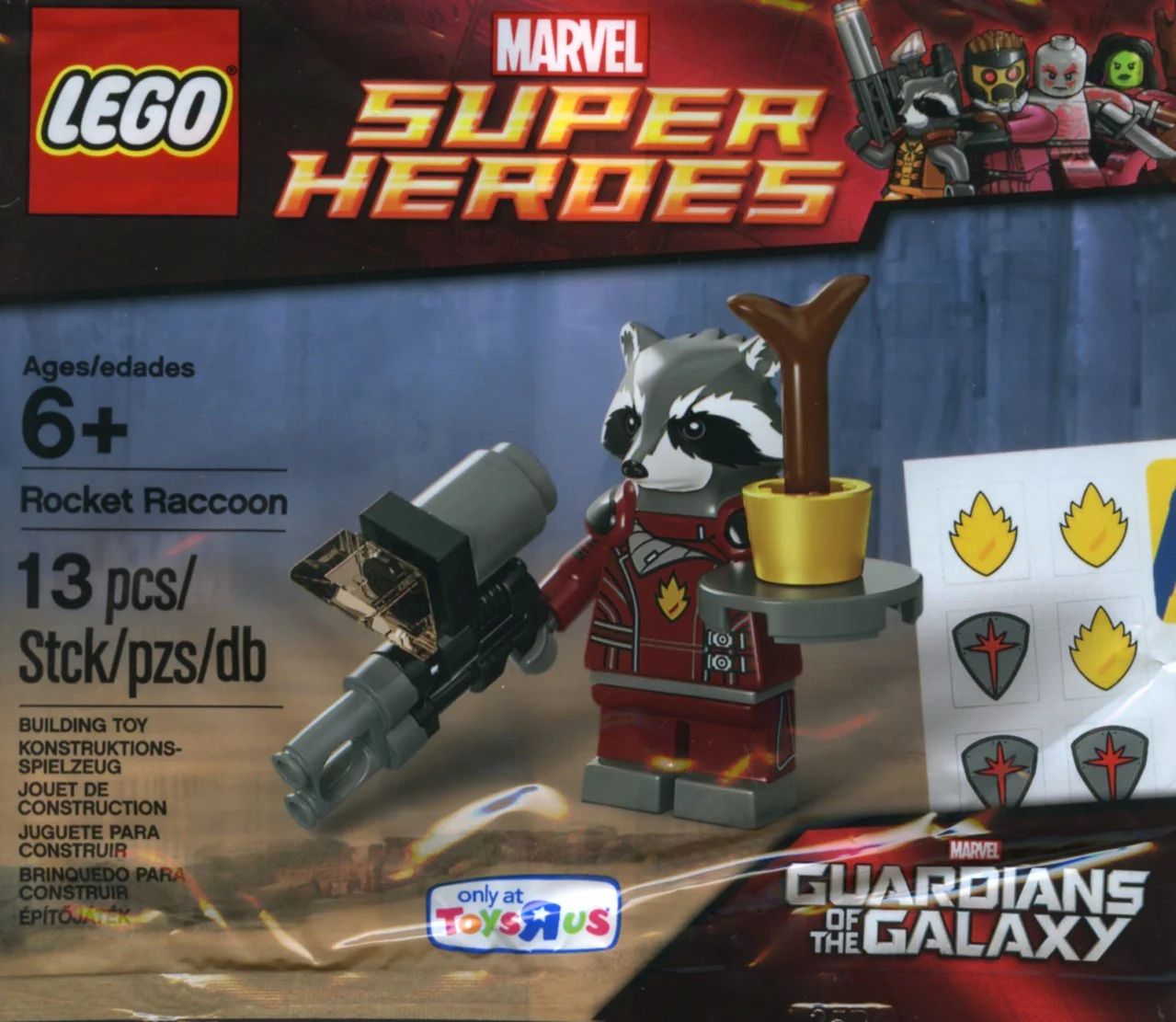 Rocket raccoon 乐高 LEGO 5002145 image 1