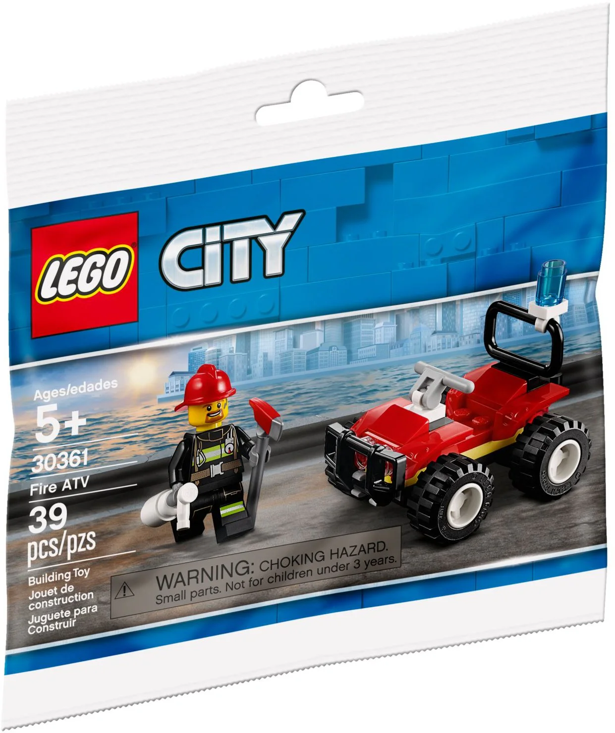 Fire: All-terrain fire truck LEGO 30361 image 1