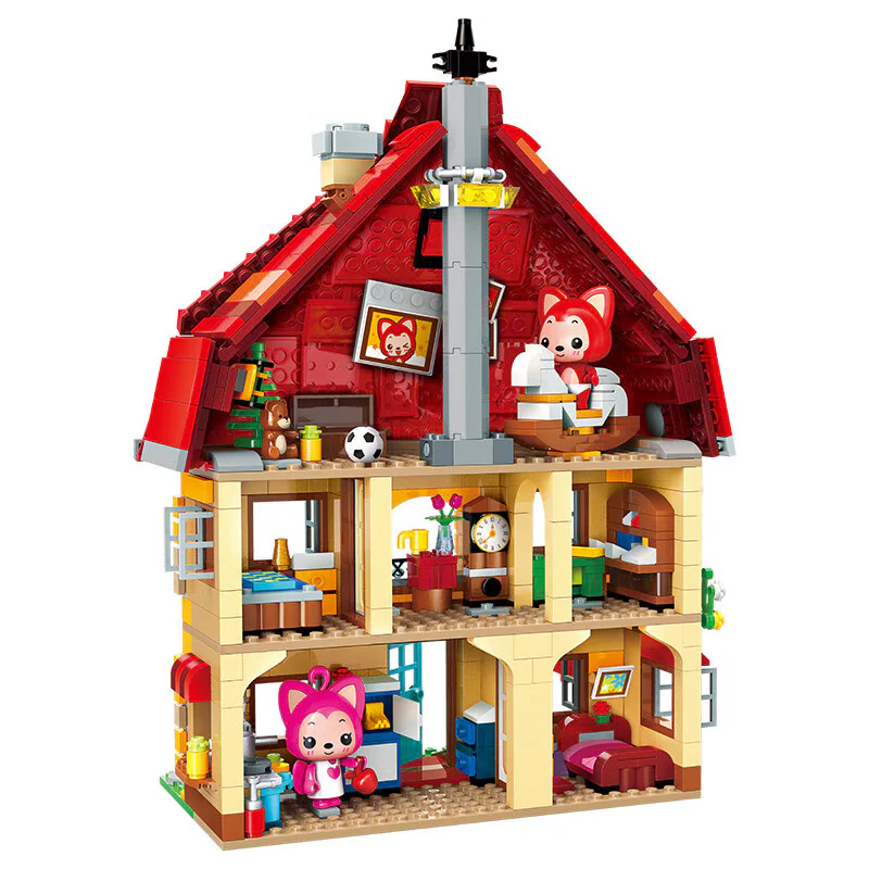 Beaver: Dream Home 启蒙 QMAN/ENLIGHTEN/Keeppley 3905 image 2