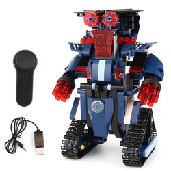 STARS: HORIZON, BLUE M2, SMART ROBOTS PUTTING TOGETHER REMOTE CONTROL BLOCKS