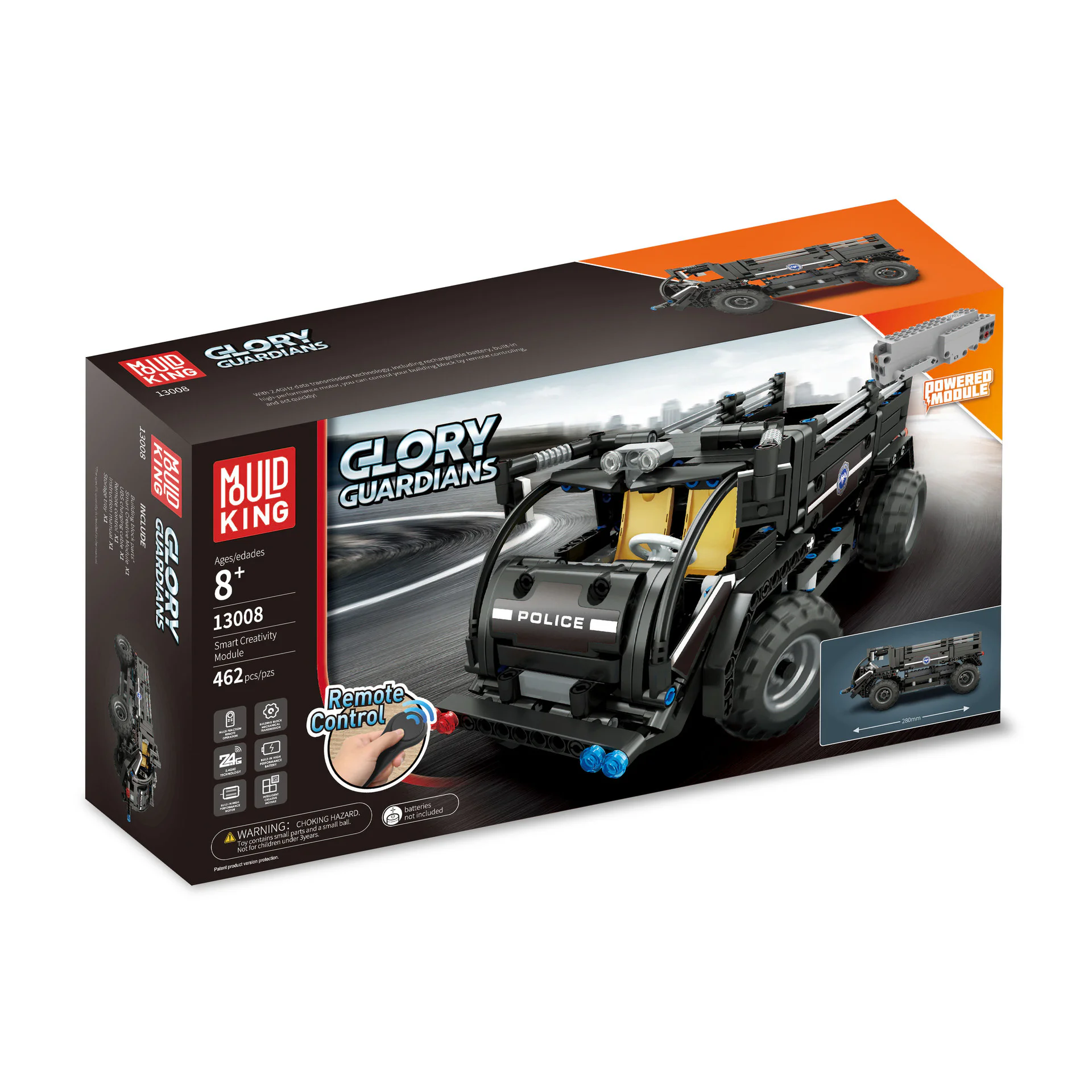 SWAT City Honor: SWAT Troop Carrier 宇星模王 MOULDKING 13008 image 3