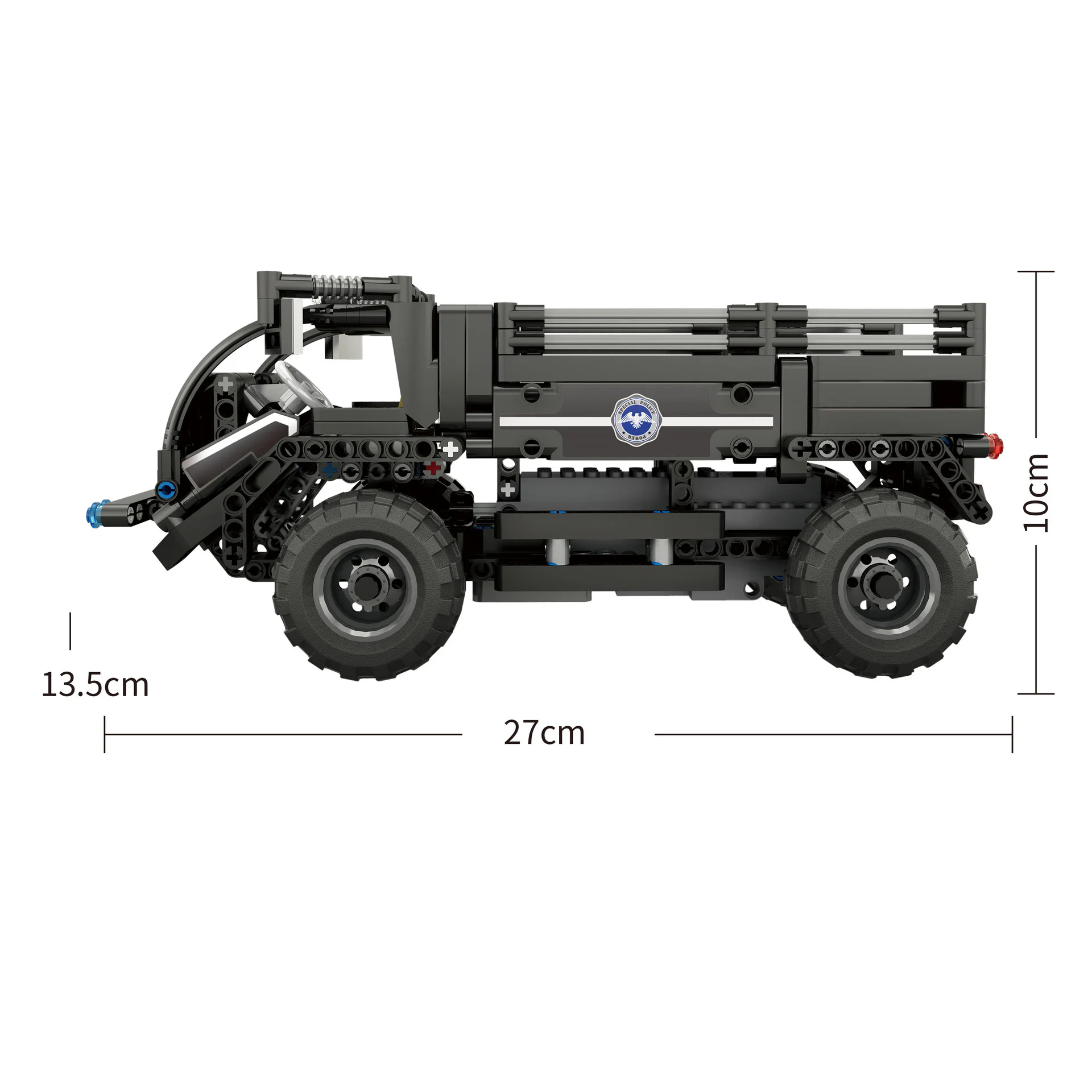 SWAT City Honor: SWAT Troop Carrier 宇星模王 MOULDKING 13008 image 4