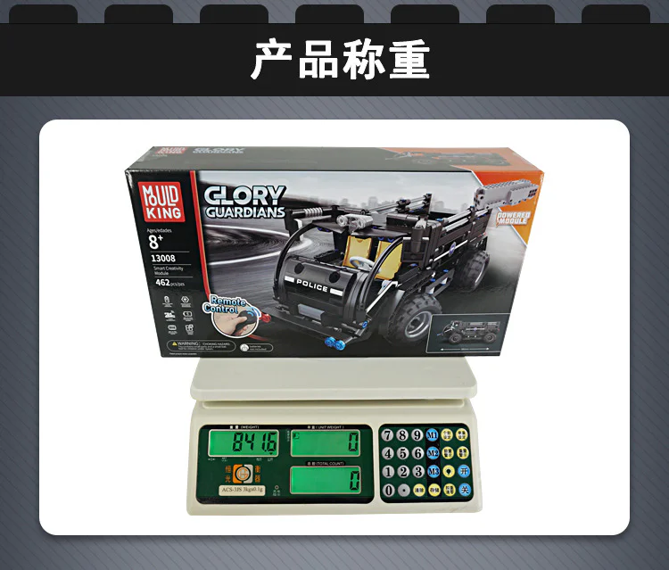 SWAT City Honor: SWAT Troop Carrier 宇星模王 MOULDKING 13008 image 9