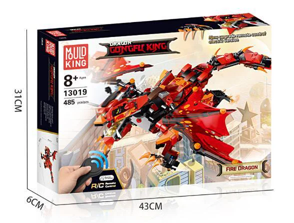 Kung Fu Kingdom: Storm Dragon 宇星模王 MOULDKING 13019 image 2