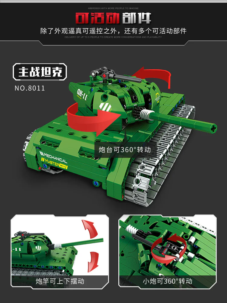 Master Mechanic: Main battle tank 万致 IM.Master 8011 image 1
