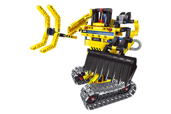 Mechanical Master: Building Team - Excavator, Robot 万致 IM.Master 6801 image 1