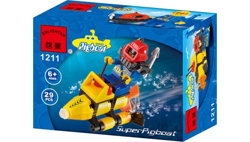 Underwater Exploration: Seafloor Search 启蒙 QMAN/ENLIGHTEN/Keeppley 1211 image 1