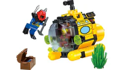 Deep-sea dive: small treasure-hunting submarine