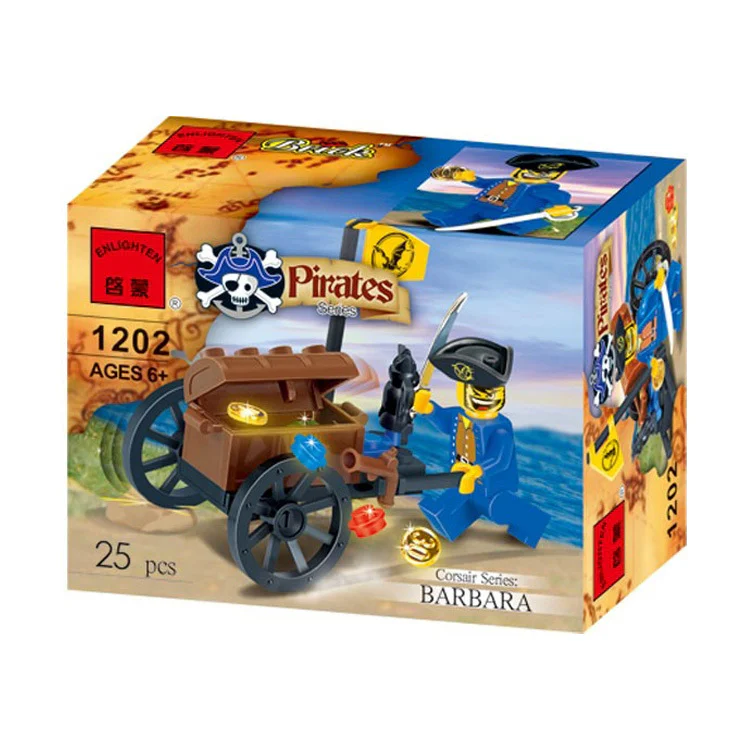 Pirates: Pirates' carts 启蒙 QMAN/ENLIGHTEN/Keeppley 1202 image 1