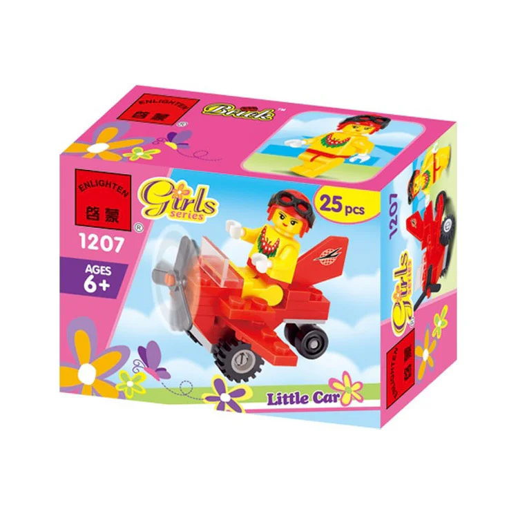 Girl: Little plane 启蒙 QMAN/ENLIGHTEN/Keeppley 1207 image 1