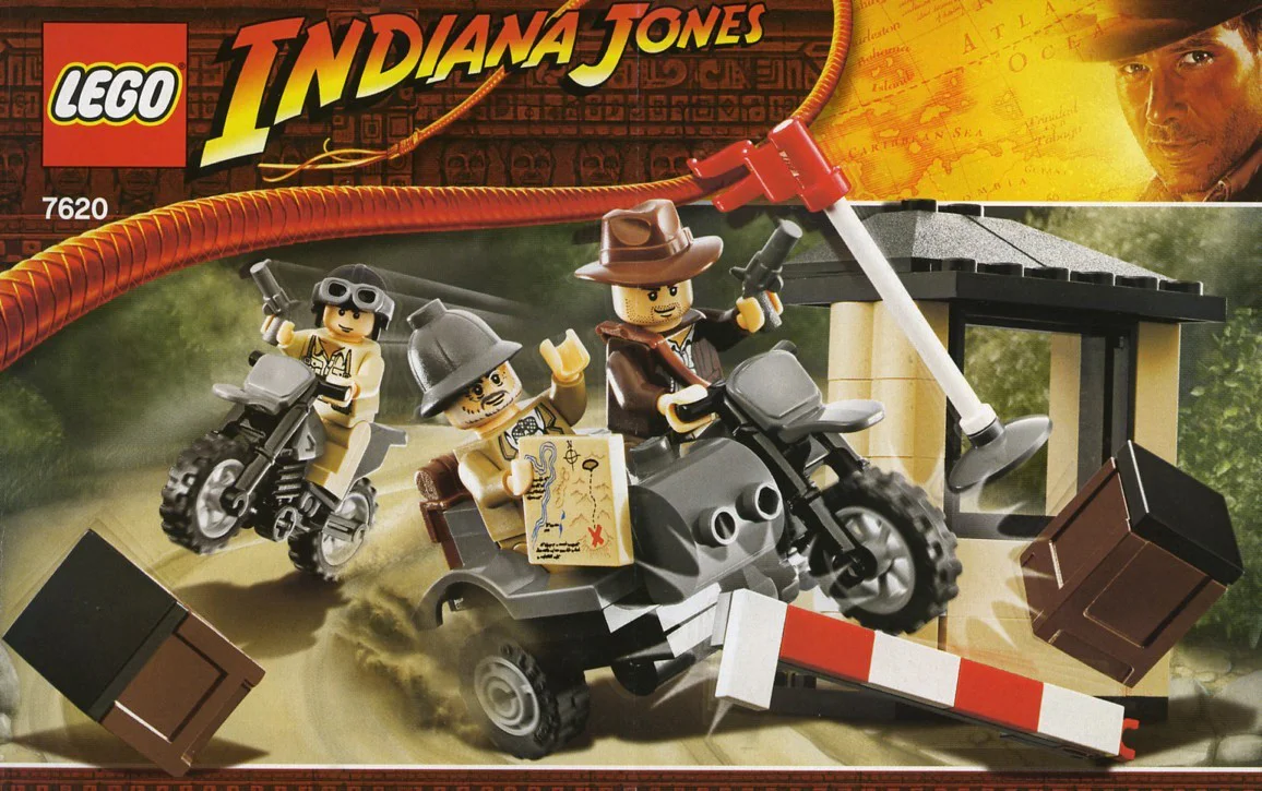 Indiana Jones: Motor chase 乐高 LEGO 7620 image 1