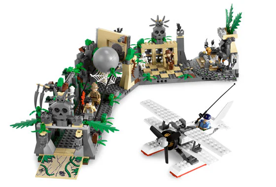Indiana Jones: The temple escapes 乐高 LEGO 7623