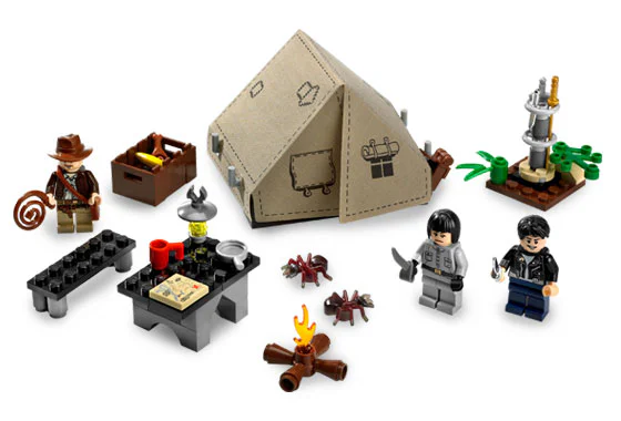Indiana Jones: Jungle duel 乐高 LEGO 7624
