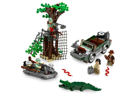 Indiana Jones: River chase 乐高 LEGO 7625