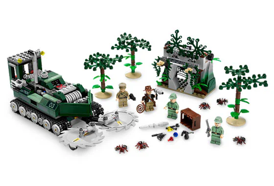 Indiana Jones: A jungle cutter 乐高 LEGO 7626