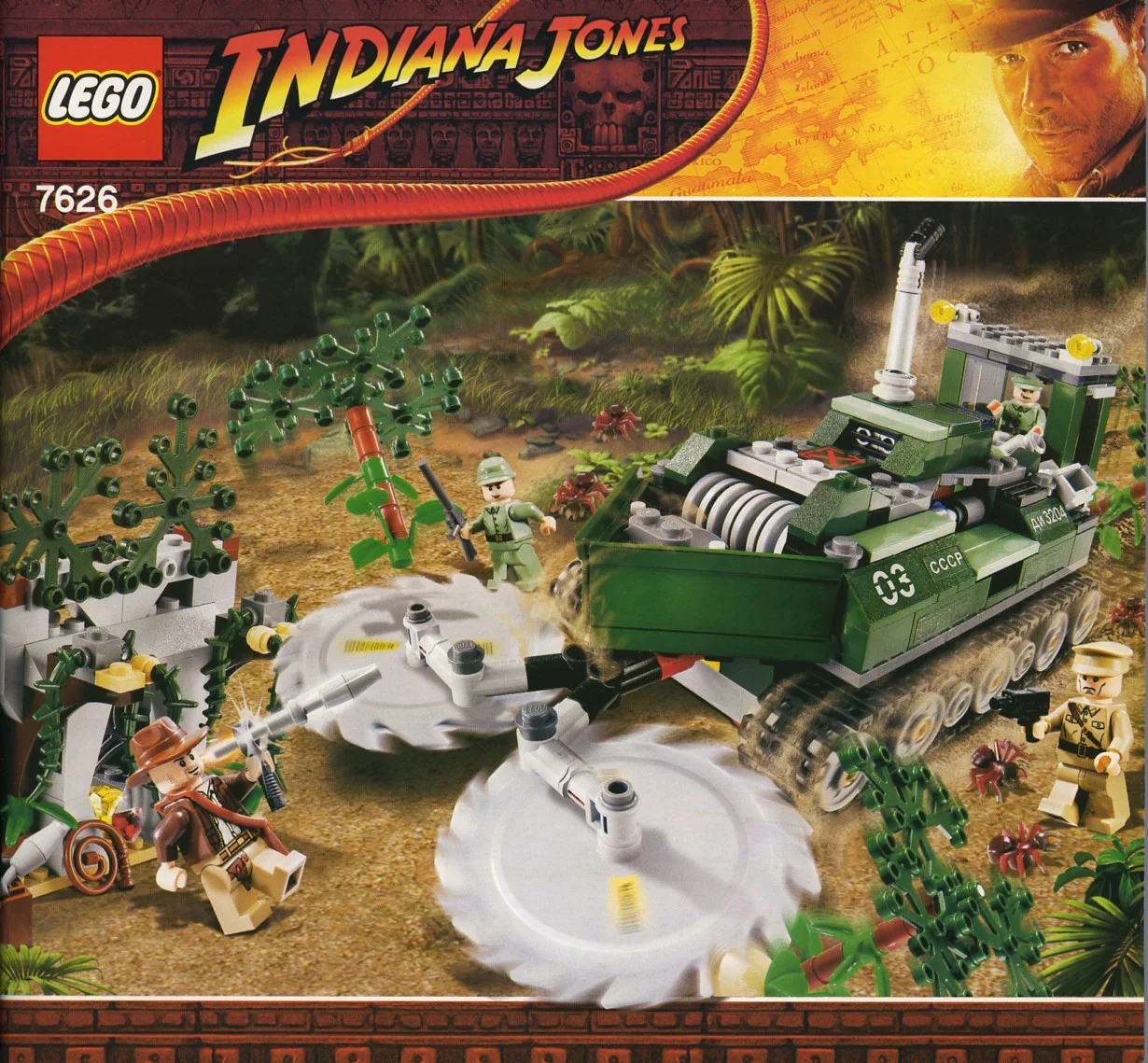 Indiana Jones: A jungle cutter 乐高 LEGO 7626 image 1