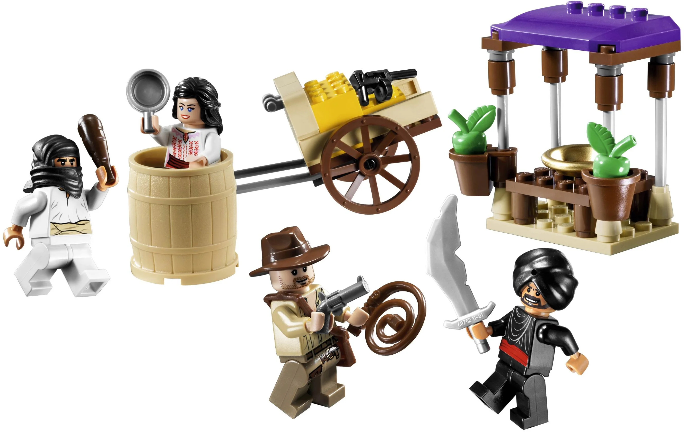 Indiana Jones: Cairo ambush 乐高 LEGO 7195