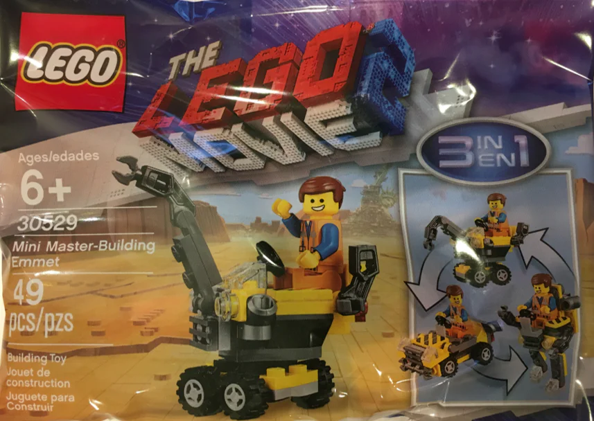 Lego Big 2 Mini Master-Build Emmet 乐高 LEGO 30529 image 1