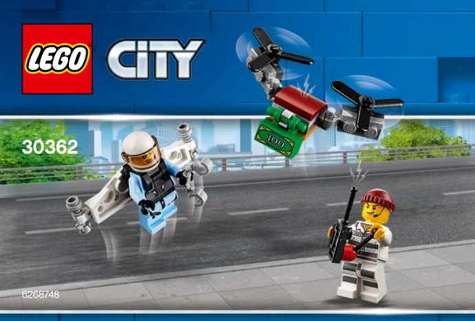 Police flight backpack 乐高 LEGO 30362 image 2