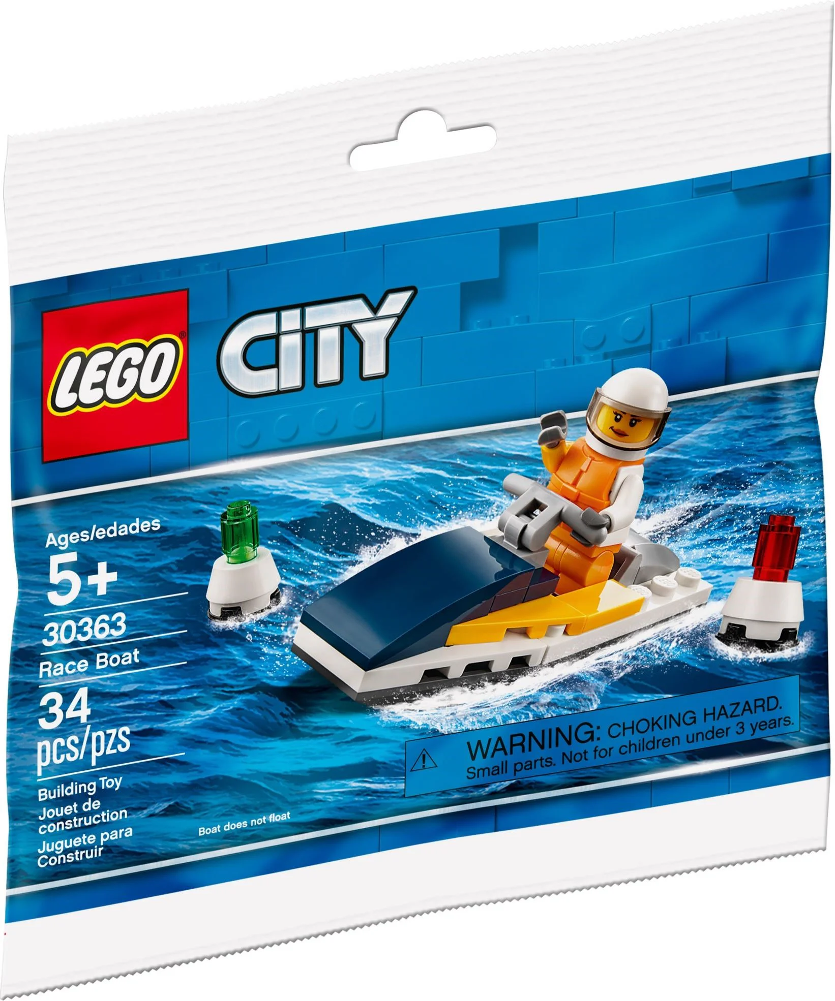Jet speedboat 乐高 LEGO 30363 image 2