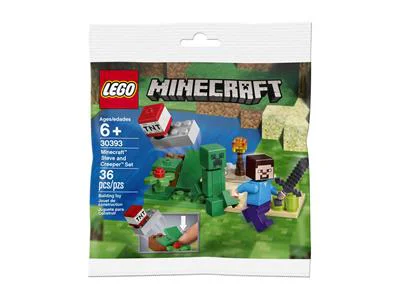 My world: Steve and Hardy afraid of a suit 乐高 LEGO 30393 image 3