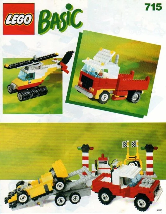 Pica 7-year-old basic particles 乐高 LEGO 715 image 1