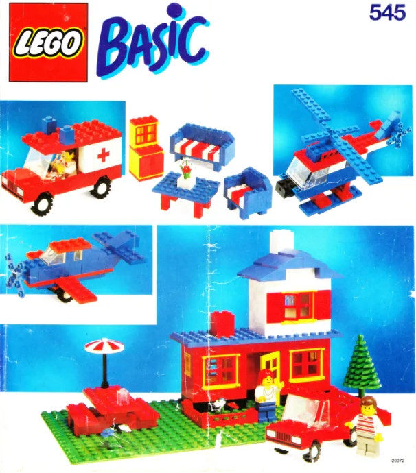 Basic particles at age 5 乐高 LEGO 545