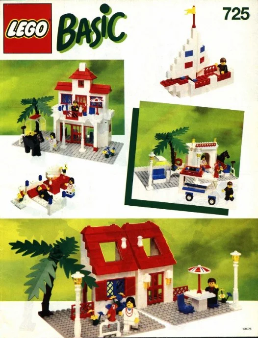 7-year-old basic particles 乐高 LEGO 725