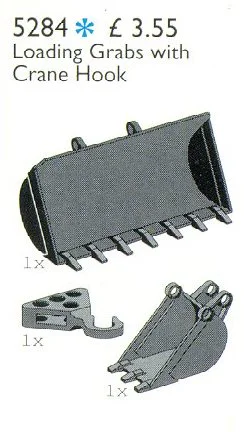 Lifting hooks, crane hooks 乐高 LEGO 5284 image 2