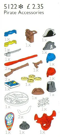 Pirate Accessories 乐高 LEGO 5150 image 6