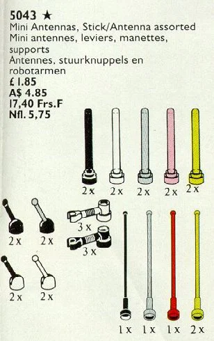 Antenna, baton 乐高 LEGO 5043 image 1