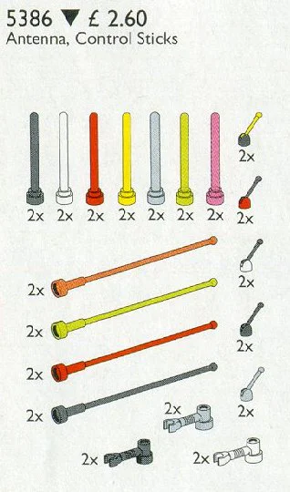 Antenna, baton 乐高 LEGO 5043 image 15