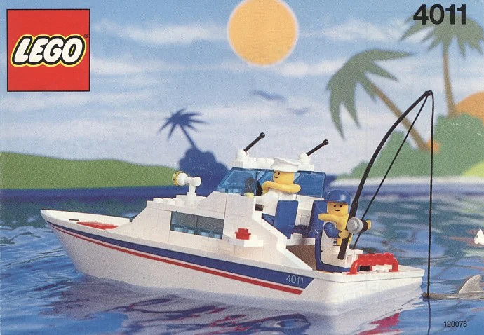 A yacht 乐高 LEGO 4011