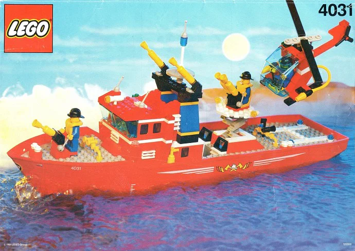 Fire boat 乐高 LEGO 4031 image 1