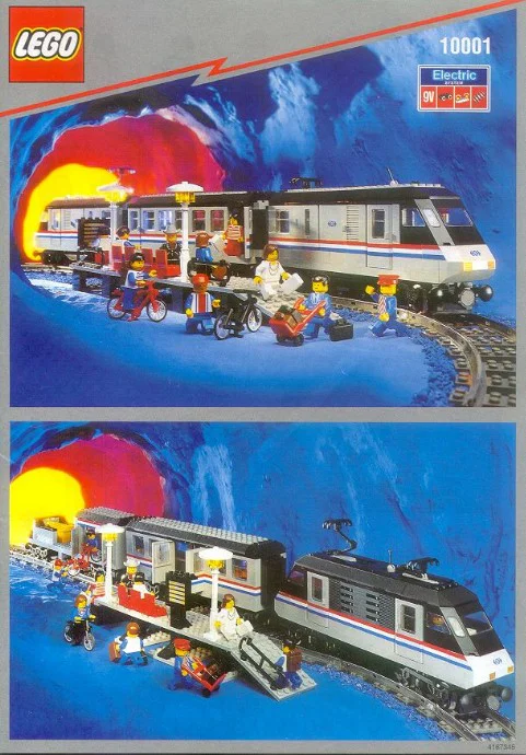 High-speed rail between cities. 乐高 LEGO 10001 image 2