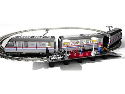 High-speed rail between cities. 乐高 LEGO 10001 image 4