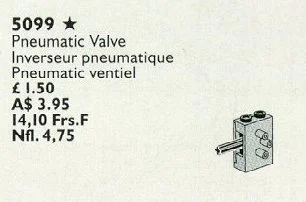 Pneumatic valve 乐高 LEGO 5099
