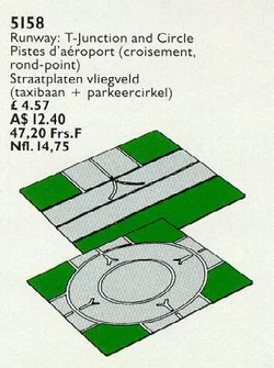 RUNWAY T-SHAPED JUNCTION AND RING FLOOR