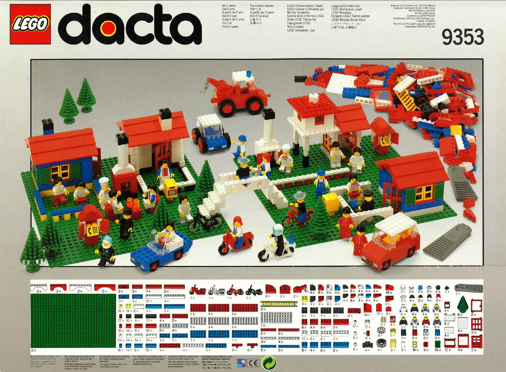 English translation:

Thematic Setting 乐高 LEGO 9353