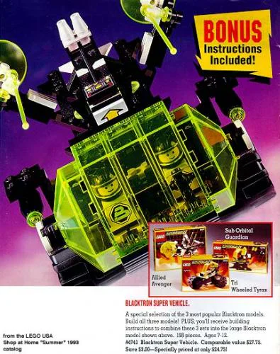 Tri-Wheeled Tyrax 乐高 LEGO 6851 image 2