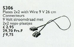 "Double-Layered Plates with Wire, 9 Volt, 26 Centimeters"