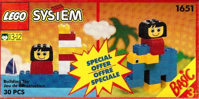 Basic Building Set Trial Size 乐高 LEGO 1651