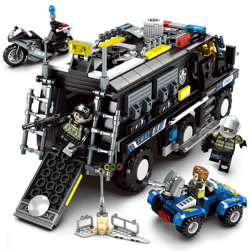Black Eagle Task Force: special police explosive armoured vehicle 森宝 SEMBO 102438 image 2