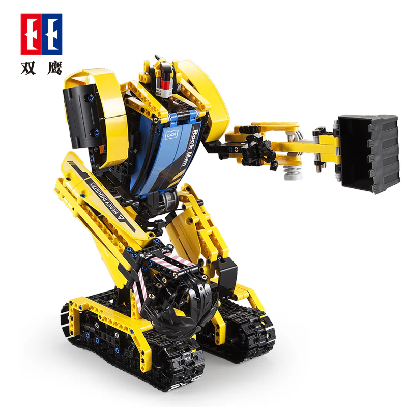 Stone robots, diggers 咔搭 CaDA/双鹰 DoubleE C51026 image 3