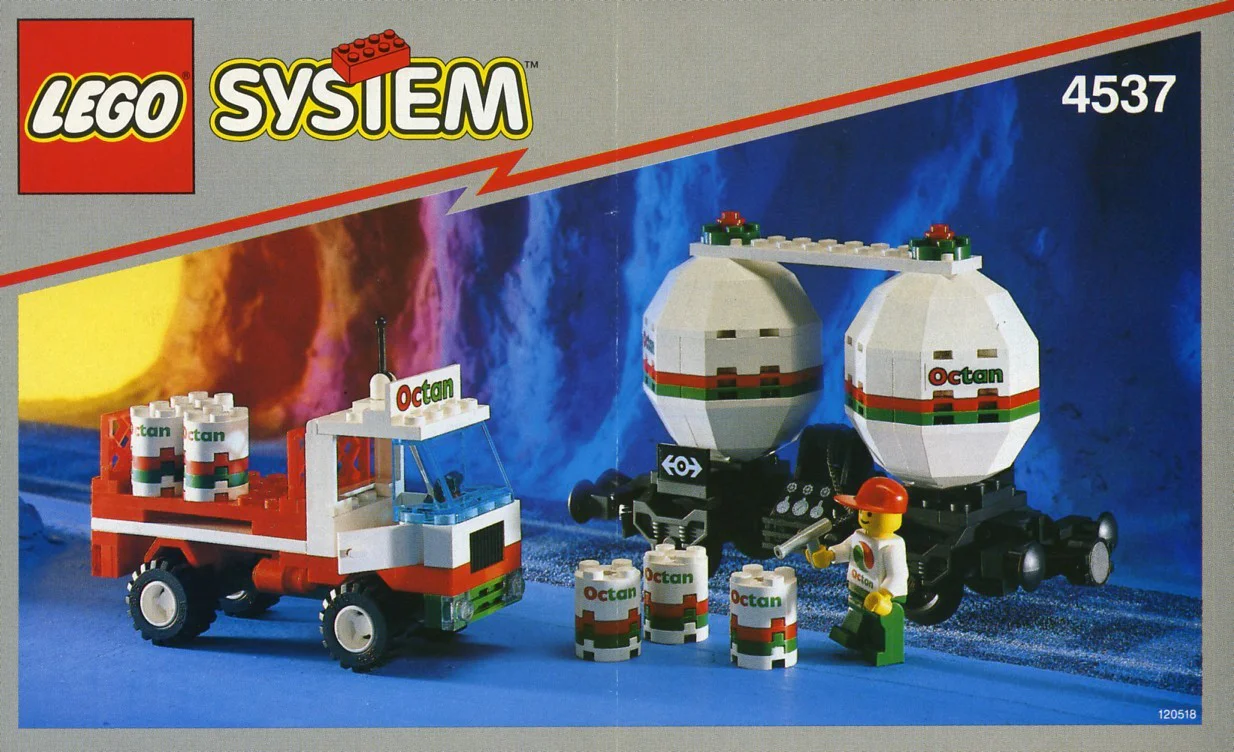 Truck, double tank 乐高 LEGO 4537