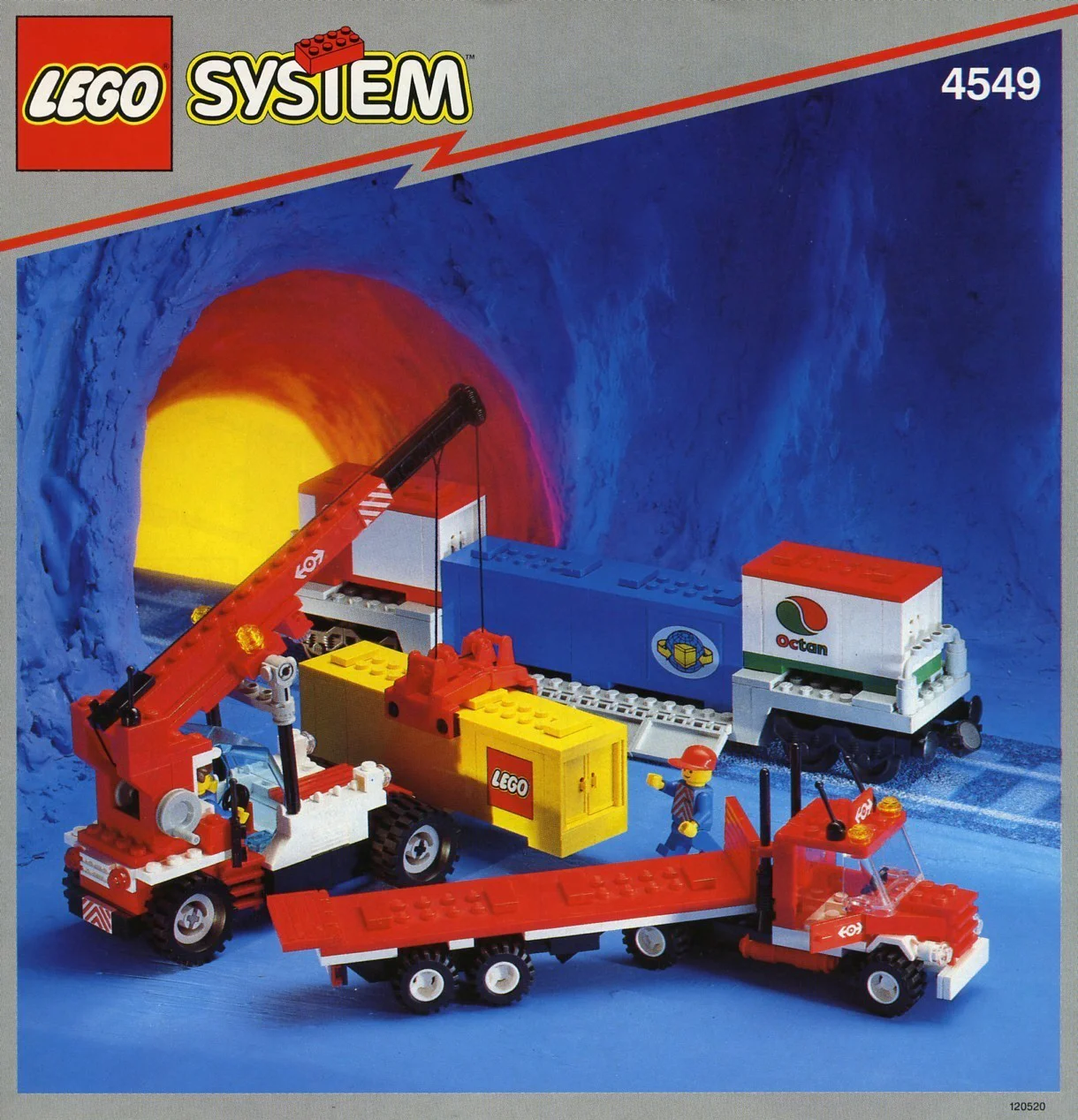 Carriage of goods by rail 乐高 LEGO 4549 image 1