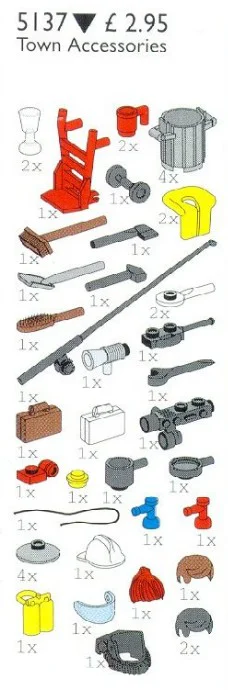 Small town parts 乐高 LEGO 5133 image 2