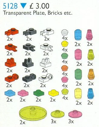 SmallPlates with Tool Holders, Disks and Cones 乐高 LEGO 5316 image 3